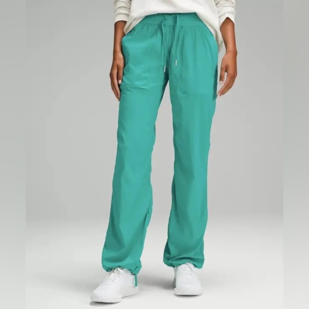 Lululemon Kelly Green Dance Studio Mid-Rise Pant *Regular SIZE 10